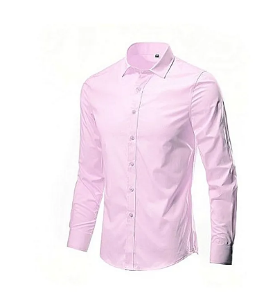 Fashion 5-Piece Set of Men's Official Long-Sleeve Slim Fit Shirts - Premium 100% Cotton, Comfortable and Stylish for Formal and Casual Occasions