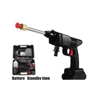 Wireless Car Wash Spray Gun Machine with Portable Lithium Battery, High-Pressure Cleaning, Lightweight Design, and Rechargeable Power for Convenient Vehicle Washing Anytime, Anywhere