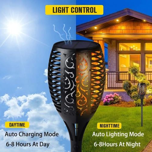 Solar LED Outdoor Lights, Waterproof Garden Pathway and Driveway Lighting with Energy-Efficient Solar Panels, Durable Design, and Bright Illumination for Yards, Walkways, Patios, and Landscaping