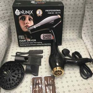 Nunix 2400W Professional Blow Dry Machine – High-Power Hair Dryer for Commercial & Salon Use with Advanced Heat Control, Fast Drying & Durable Motor