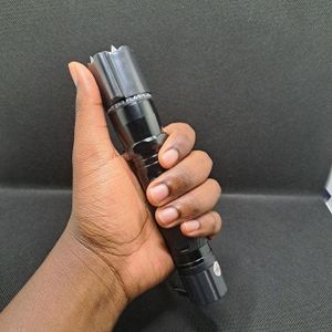 Powerful 3-in-1 Shock Flashlight with Laser Pointer & Self-Defense Torch – 288 Type, High-Intensity Stun Gun, Ultra-Bright LED, and Precision Laser for Security & Outdoor Protection