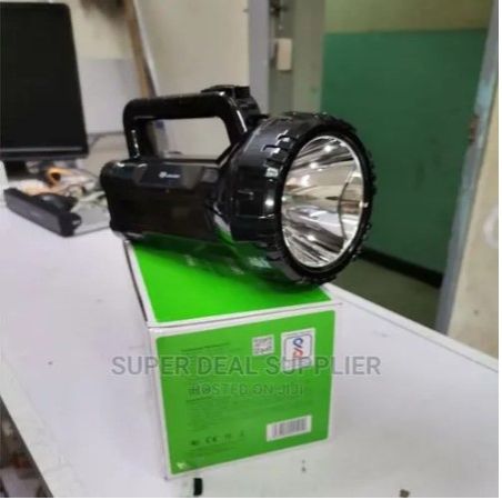 Rechargeable LED Portable Torch – Solar & AC Powered, Collapsible Design, High-Quality Lithium Battery, Flexible Handle, Ideal for Camping, Outdoor & Indoor Use
