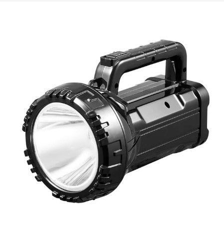 Rechargeable LED Portable Torch – Solar & AC Powered, Collapsible Design, High-Quality Lithium Battery, Flexible Handle, Ideal for Camping, Outdoor & Indoor Use
