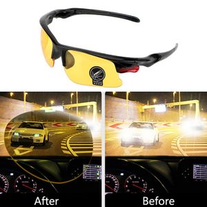 1 Dark & Coloured Anti-Glare Night Vision Driver Goggles – Enhanced Light Glasses for Clear & Safe Driving