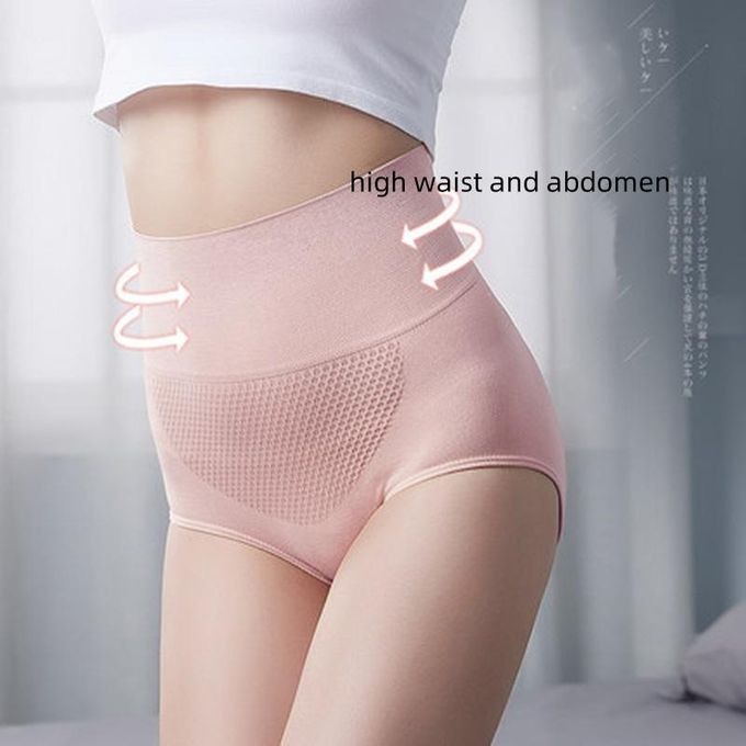 Sexy High-Waist Cotton Panties for Women – Soft, Breathable & Flattering Tummy Control Lingerie