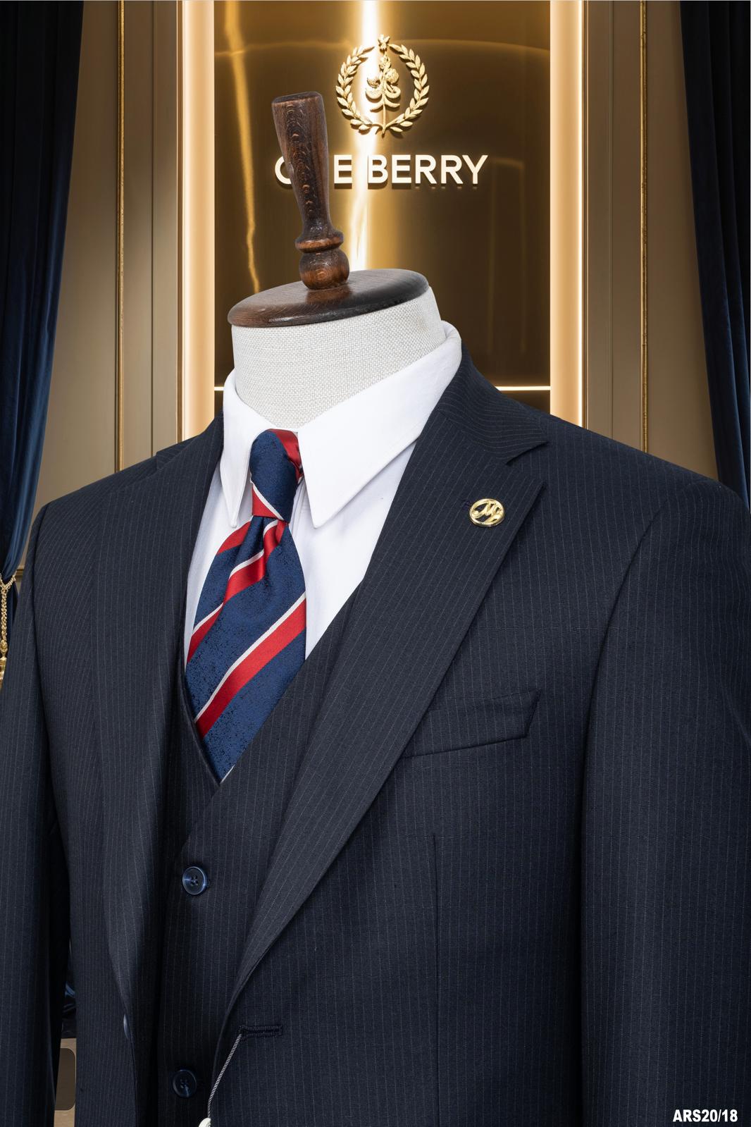 Men’s Fashion Slim Fit 3 piece Suit with free tie  – Premium Formal Wear Made in Turkey – Stylish Blazer and Trousers Set for Business, Weddings, and Special Occasions