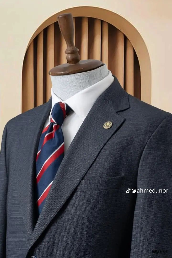 Men’s Fashion Slim Fit  2 piece Suit with free tie  – Premium Formal Wear Made in Turkey – Stylish Blazer and Trousers Set for Business, Weddings, and Special Occasions