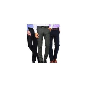 "Fashion Men's Formal Official Trousers - Premium 3-Pack, Elegant and Comfortable Office Wear for Men, Perfect Fit for Business, Meetings, and Formal Events"