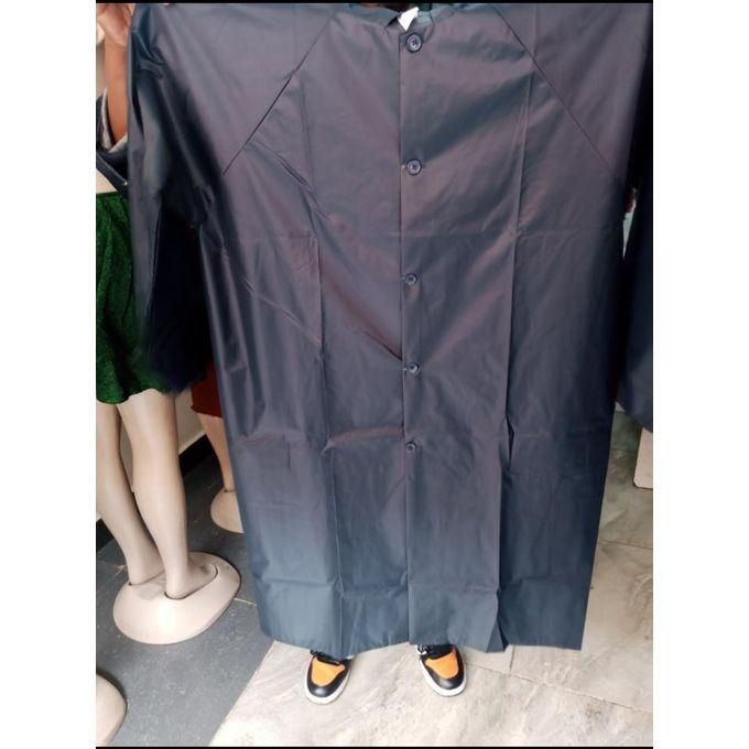 “Premium Heavy-Quality Adult Raincoat with Cap – Ultra-Durable, Waterproof, 110cm Full-Length Design, Unisex Fit Up to 120kg for Maximum Protection in All Weather Conditions”