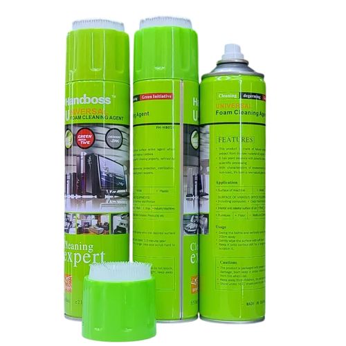 Handboss 3 PCS Universal Foam Cleaning Agent – Powerful Multi-Purpose Deep Cleaning Spray for Home, Office & Car