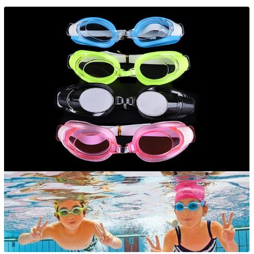 Kids Anti-Fog Swimming Goggles – UV Protection Leakproof Swim Glasses with Soft Silicone Seal & Adjustable Head Strap for Boys and Girls