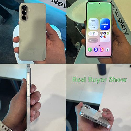 New Arrival Samsung Galaxy A56 5G 128GB+8GB 6.7" 120Hz AMOLED Display 50MP Triple Camera Android 15 Exynos 1580 (4nm) 45W 5000mAh IP67 Dust Water Resistant Type-C Charge Smart Phones phone