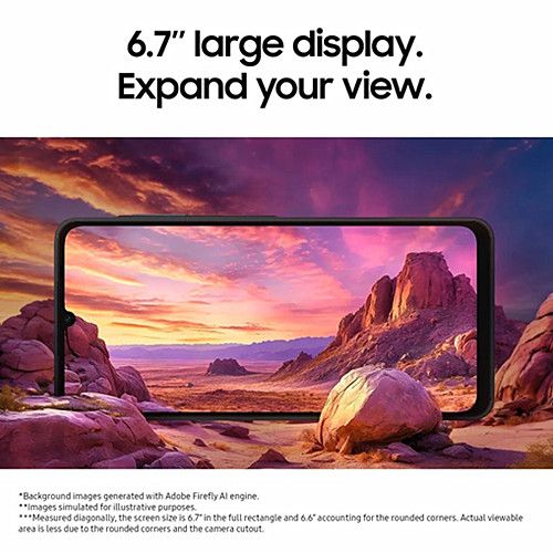 Samsung Galaxy A06 128GB+4GB 50MP Camera 6.7" 90Hz MTK Helio G85 (12nm) 5000mAh 25W Type-C Charge Android 14 Smart Phones Side Fingerprint Unlock phone