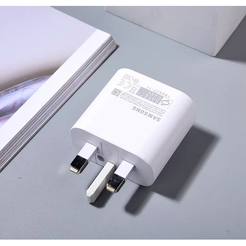 Samsung 25 Watts Fast Charger Adapter for Galaxy A16,A26,A15,A25,A05,A05S,A06,S23FE With Type C Output