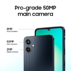[Free Charger] Brand New Samsung Galaxy A06 64GB+4GB  MTK Helio G85 (12nm) 50MP Dual Camera 6.7" Large Display 5000mAh 25W Type-C Charge Android 14 Dual SIM Smart Phones Side Fingerprint Unlock phone