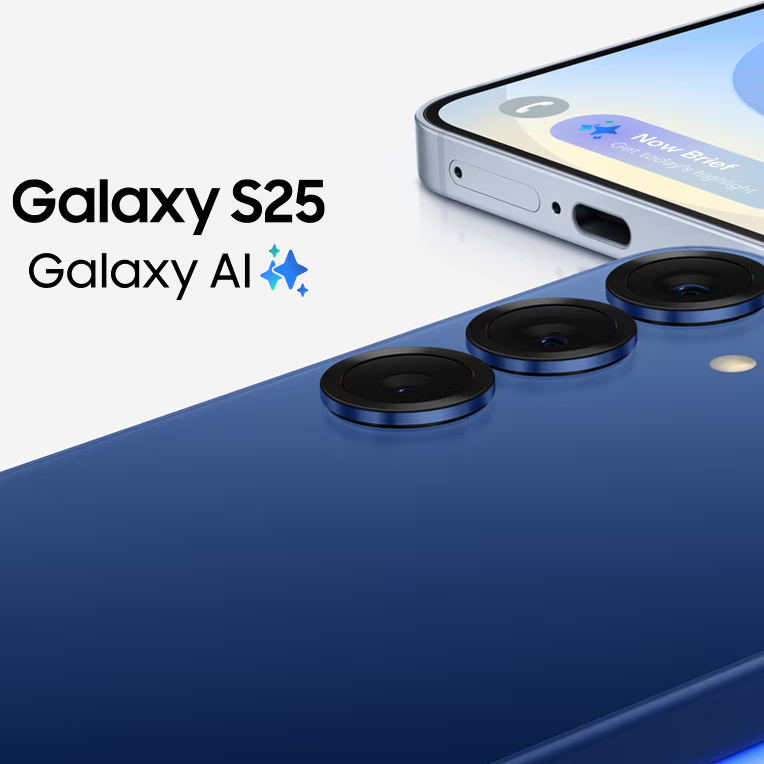 New Arrival Samsung Galaxy S25 5G 256GB + 12GB 6.2" 120Hz Dynamic LTPO AMOLED 2X Display 50MP Triple Camera Android 15 Snapdragon 8 Elite 4000mAh 25W Wired 15W Wireless Charge IP68 AI Smart Phone