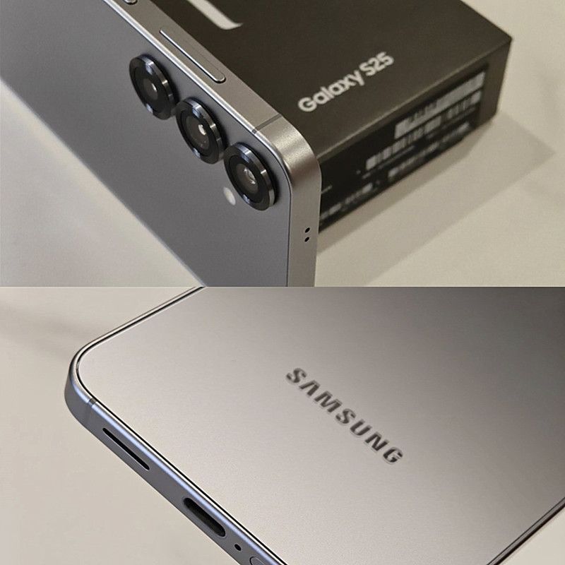 New Arrival Samsung Galaxy S25 5G 256GB + 12GB 6.2" 120Hz Dynamic LTPO AMOLED 2X Display 50MP Triple Camera Android 15 Snapdragon 8 Elite 4000mAh 25W Wired 15W Wireless Charge IP68 AI Smart Phone