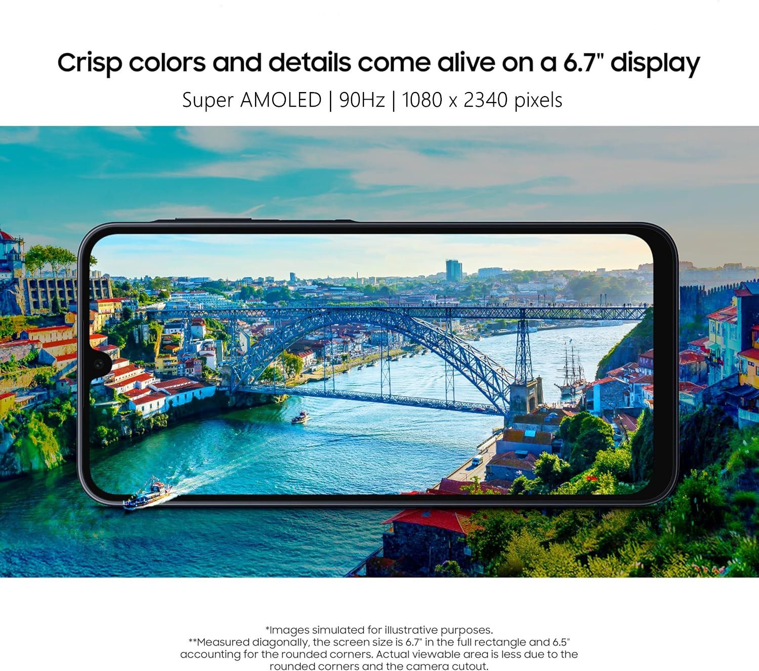 [Free Gift] Samsung Galaxy A16 128GB+4GB 6.7" Super AMOLED Display Mediatek Helio G99 50MP Triple Camera Android 14 5000mAh 25W Type-C Charge Smart Phones phone + 25W Travel Adapter Light Green