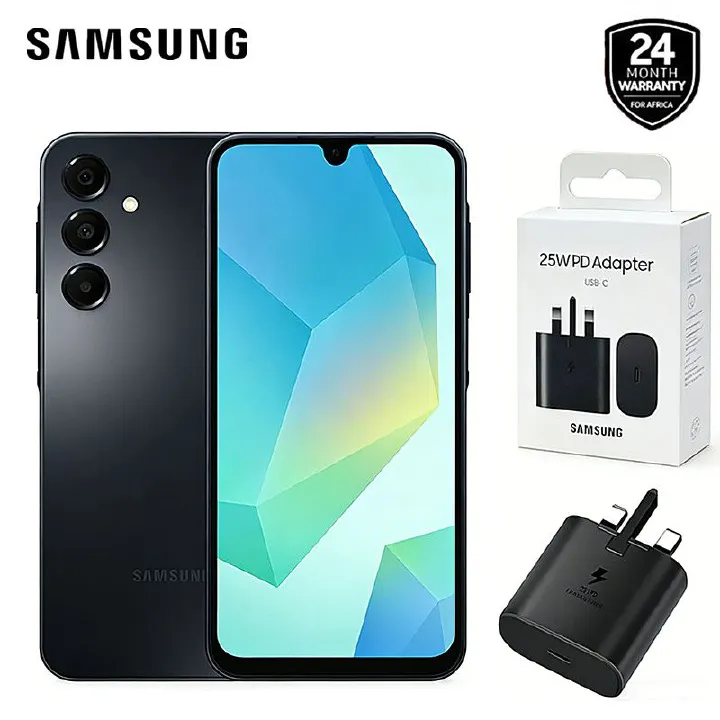 [Free Gift] Samsung Galaxy A16 128GB+4GB 6.7" Super AMOLED Display 50MP Triple Camera Android 14 Mediatek Helio G99 5000mAh 25W Type-C Charge Smart Phones phone