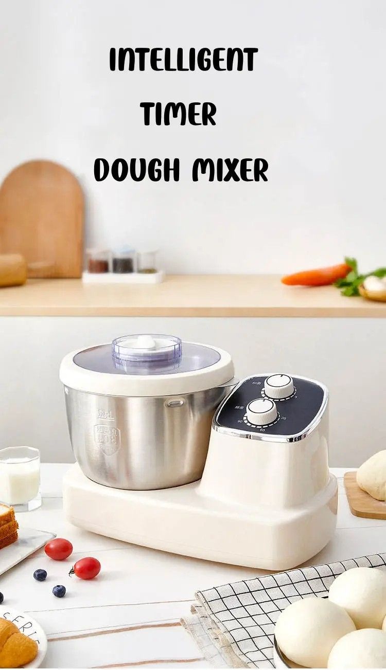 5L Multi-Purpose 2-in-1 Ferment Kitchen Appliance – Dough Maker, Bread & Pizza Mixing Machine with Smart Kneading, Adjustable Timer & 500W Motor
