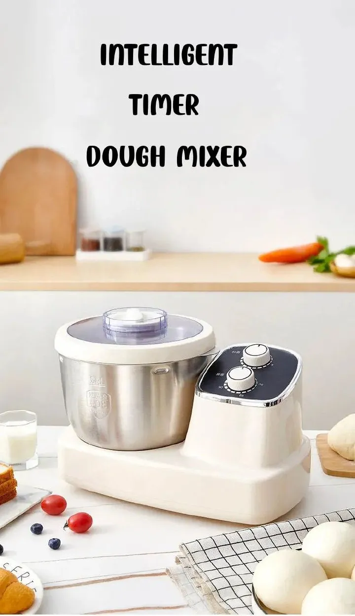 5L Multi-Purpose 2-in-1 Ferment Kitchen Appliance – Dough Maker, Bread & Pizza Mixing Machine with Smart Kneading, Adjustable Timer & 500W Motor