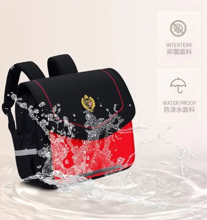 High Quality Oxford Horizontal Backpack – Primary School Bag for Boys & Girls, Wear-Resistant Square Kindergarten Bag for Kids & Teenagers, Durable Design