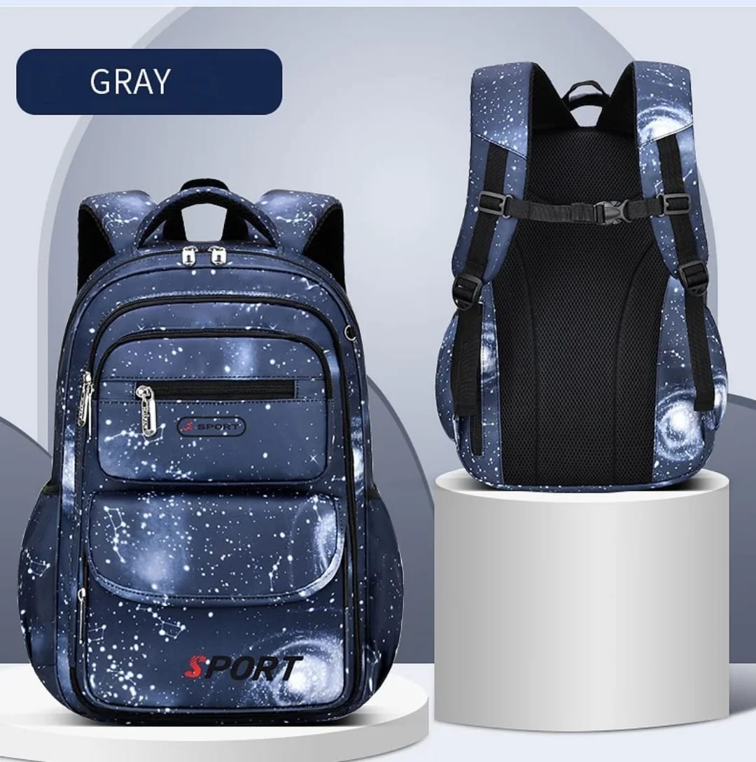 3D Big Size School Backpack – Large Capacity Durable Student Bag with Bold Design for School, Travel & Daily Commute Use, Spacious & Comfortable