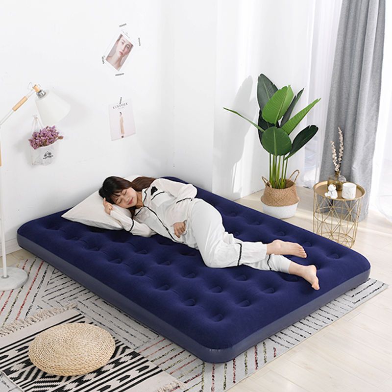 INTEX Inflatable Mattress with Free Electric Pump – Available in Sizes 2.5x6, 3x6, 4x6 & 5x6 Feet for Guest, Camping & Home Use, Portable Air Bed