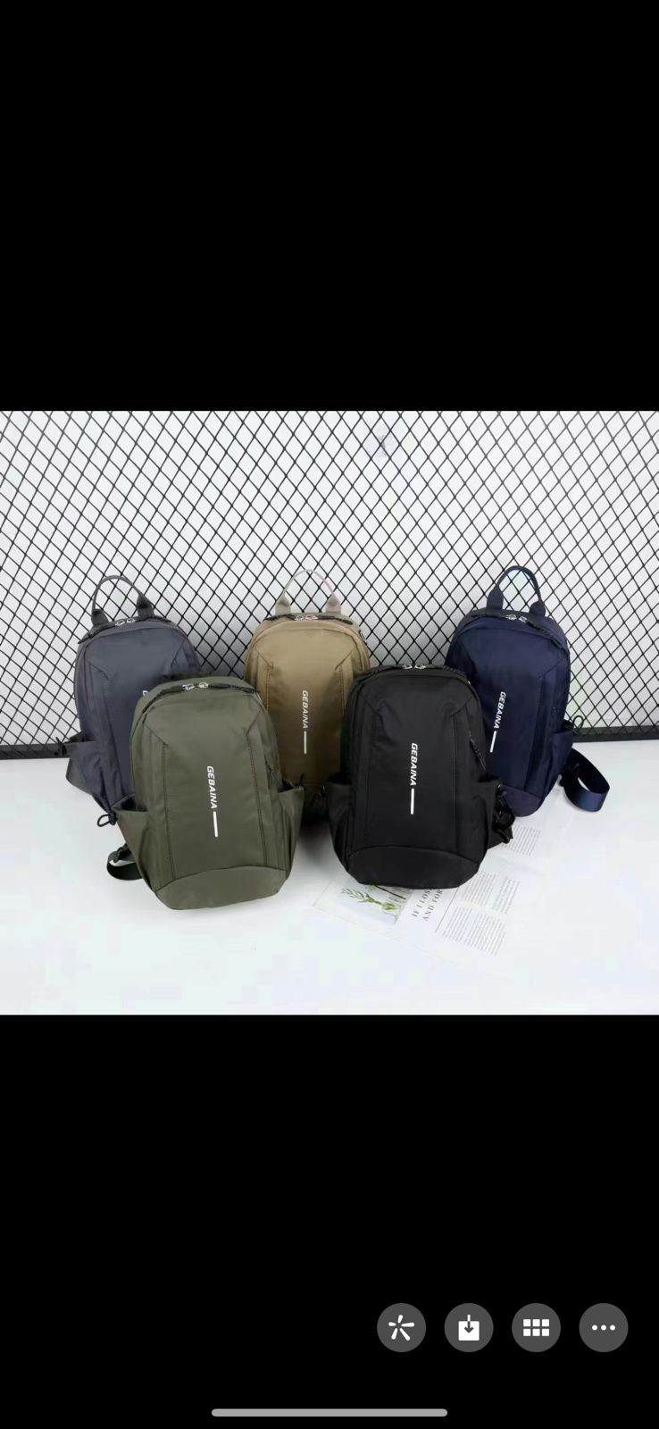 Casual Chest Cross Shoulder Bag for Sports, Leisure and Travel, Water-Resistant Fashion Crossbody Backpack with Adjustable Shoulder Strap for Daily Use and Outdoor Activities