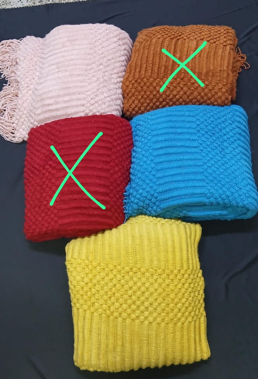 Throw Blanket Size 130x220cm – Soft Cozy Oversized Couch Blanket for Living Room, Bedroom or Travel, Lightweight Warm Comfortable Home Decor Accent