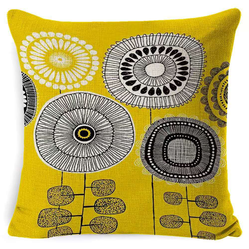 2pcs Linen Cushion Cover Size 45x45cm – Natural Linen Fabric Square Pillow Case for Couch, Bed, Living Room or Minimalist Home Decor Accents