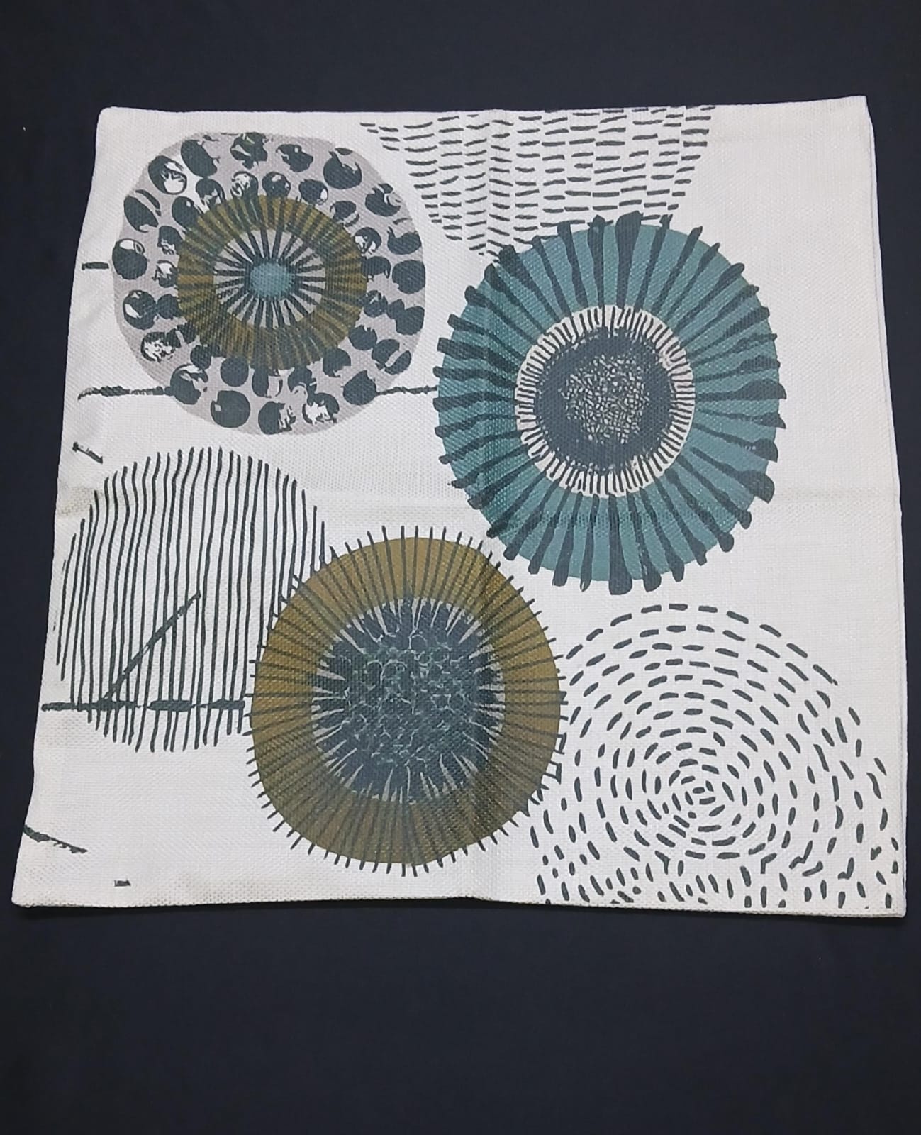 2pcs Linen Cushion Cover Size 45x45cm – Natural Linen Fabric Square Pillow Case for Couch, Bed, Living Room or Minimalist Home Decor Accents