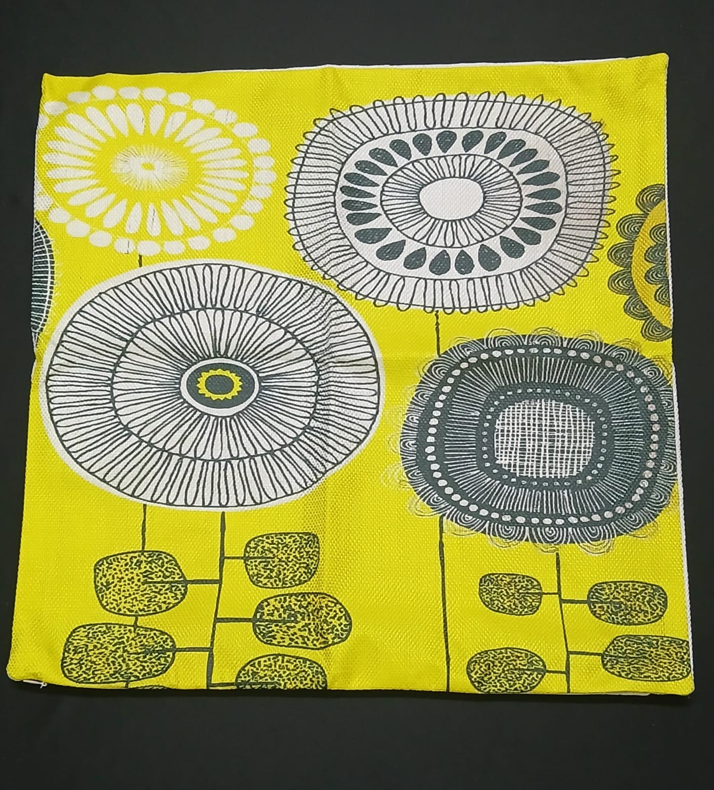 2pcs Linen Cushion Cover Size 45x45cm – Natural Linen Fabric Square Pillow Case for Couch, Bed, Living Room or Minimalist Home Decor Accents