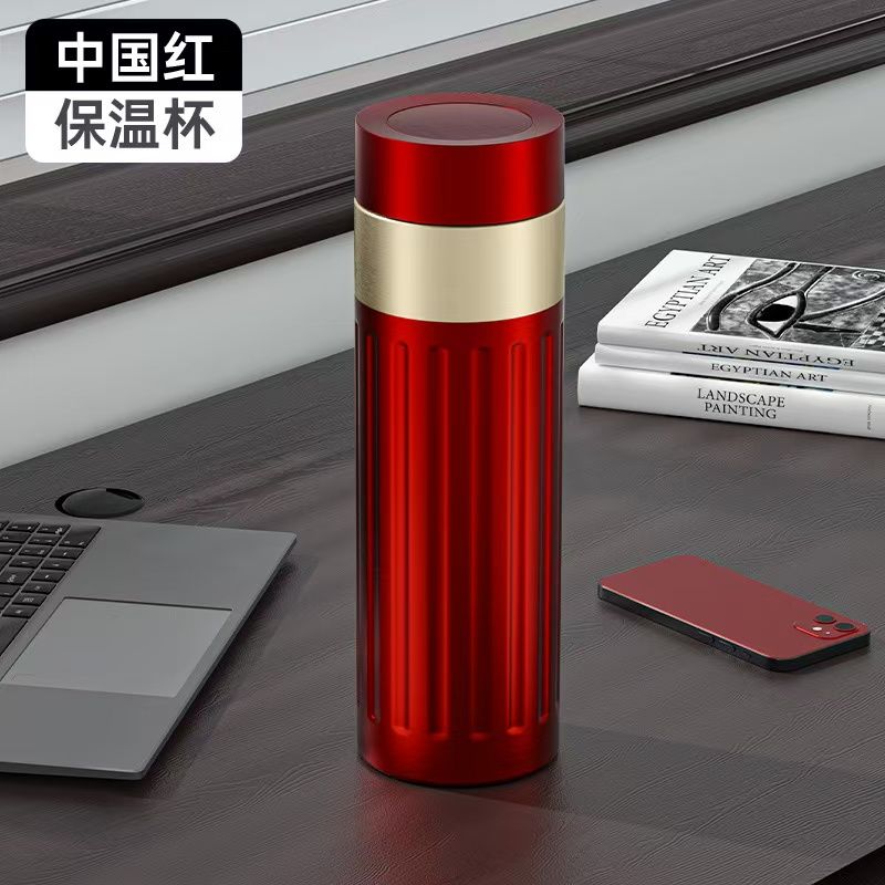 Thermal Insulated Vacuum Flask with Gift Box and Bag Set – 480ml Double Wall Stainless Steel Travel Thermos for Hot & Cold Beverages, Perfect for Gifting