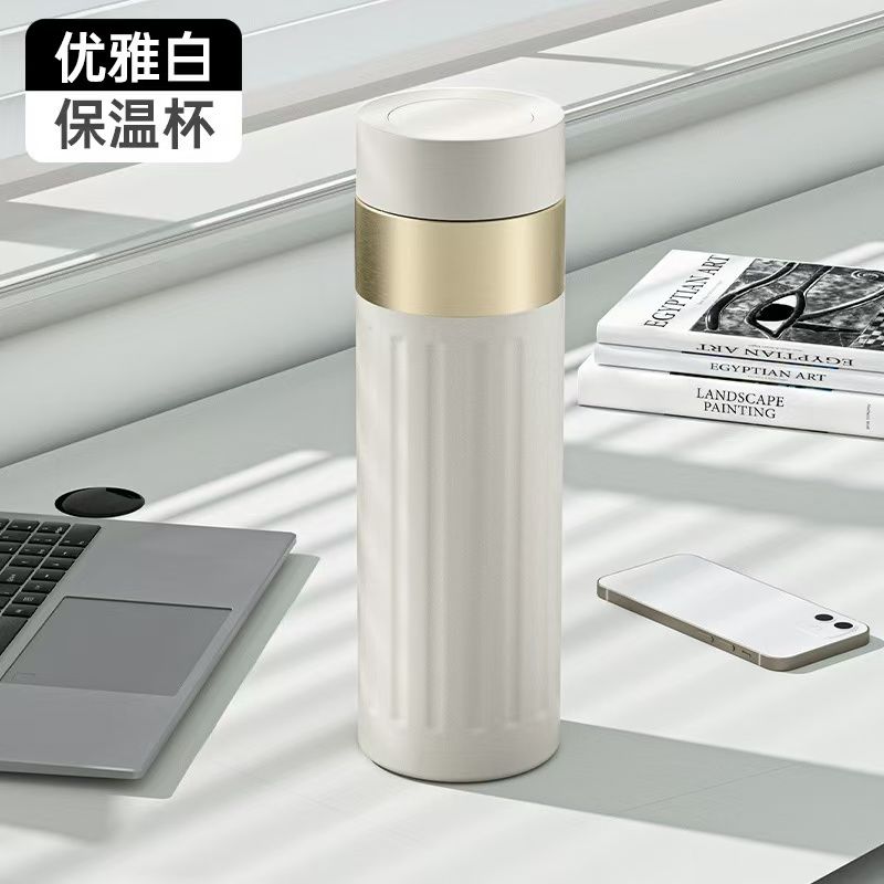 Thermal Insulated Vacuum Flask with Gift Box and Bag Set – 480ml Double Wall Stainless Steel Travel Thermos for Hot & Cold Beverages, Perfect for Gifting