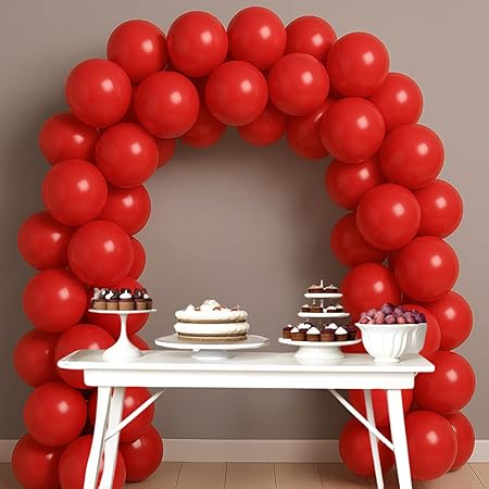 50 Quality Red balloons Valentines/party/birthday/event/celebration/wedding baby shower graduation decoration balloons