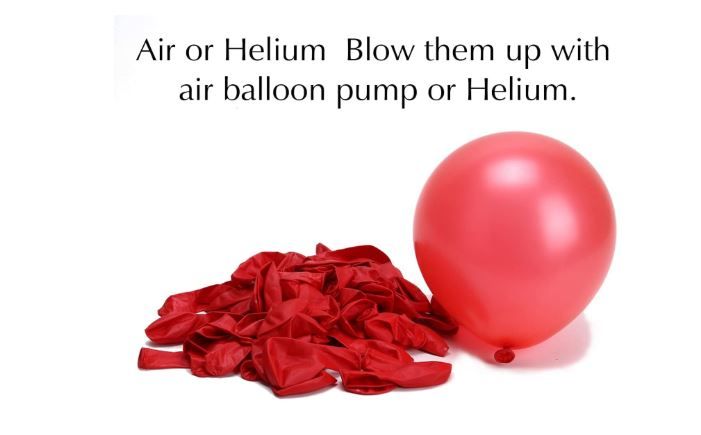 50 Quality Red balloons Valentines/party/birthday/event/celebration/wedding baby shower graduation decoration balloons