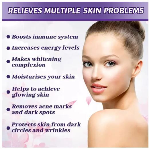 Skin Whitening Capsules with Glutathione Dietary Supplement for Anti-Aging, Skin Toning, and Dark Spots Hyperpigmentation Care, Even & Radiant Skin and Discoloration Relief