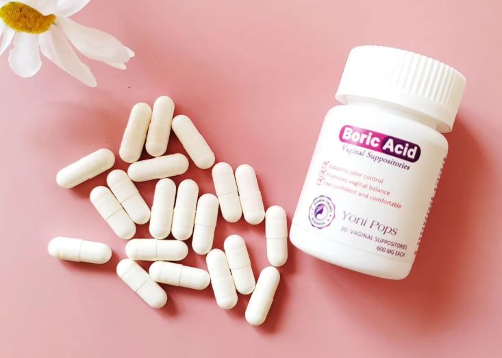 NEW!! Medical grade Boric acid suppository capsules pessaries for vaginal yoni health boric acid antibacterial boric acid oduorless for vaginal ph balance and bacteria, yeast infection solution