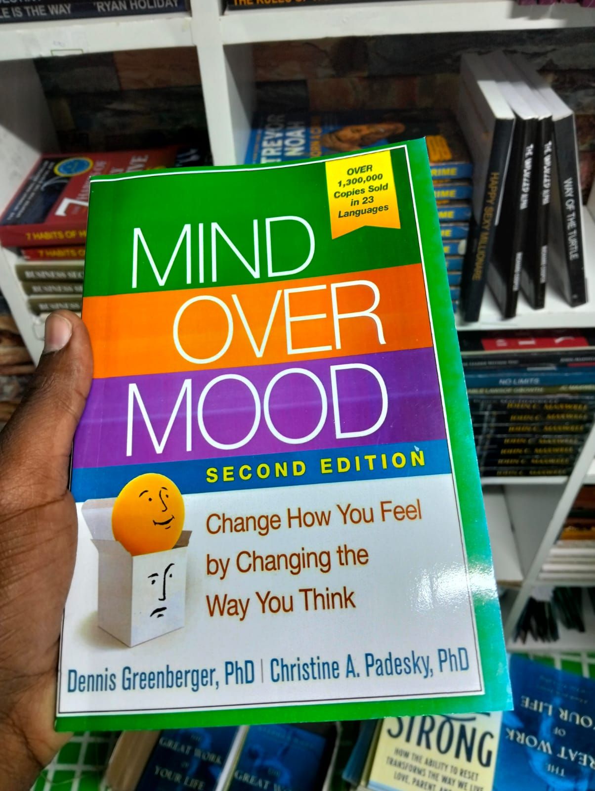 "Mind Over Mood" Book By Dennis Greenberger, PhD and Christine A. Padesky, PhD