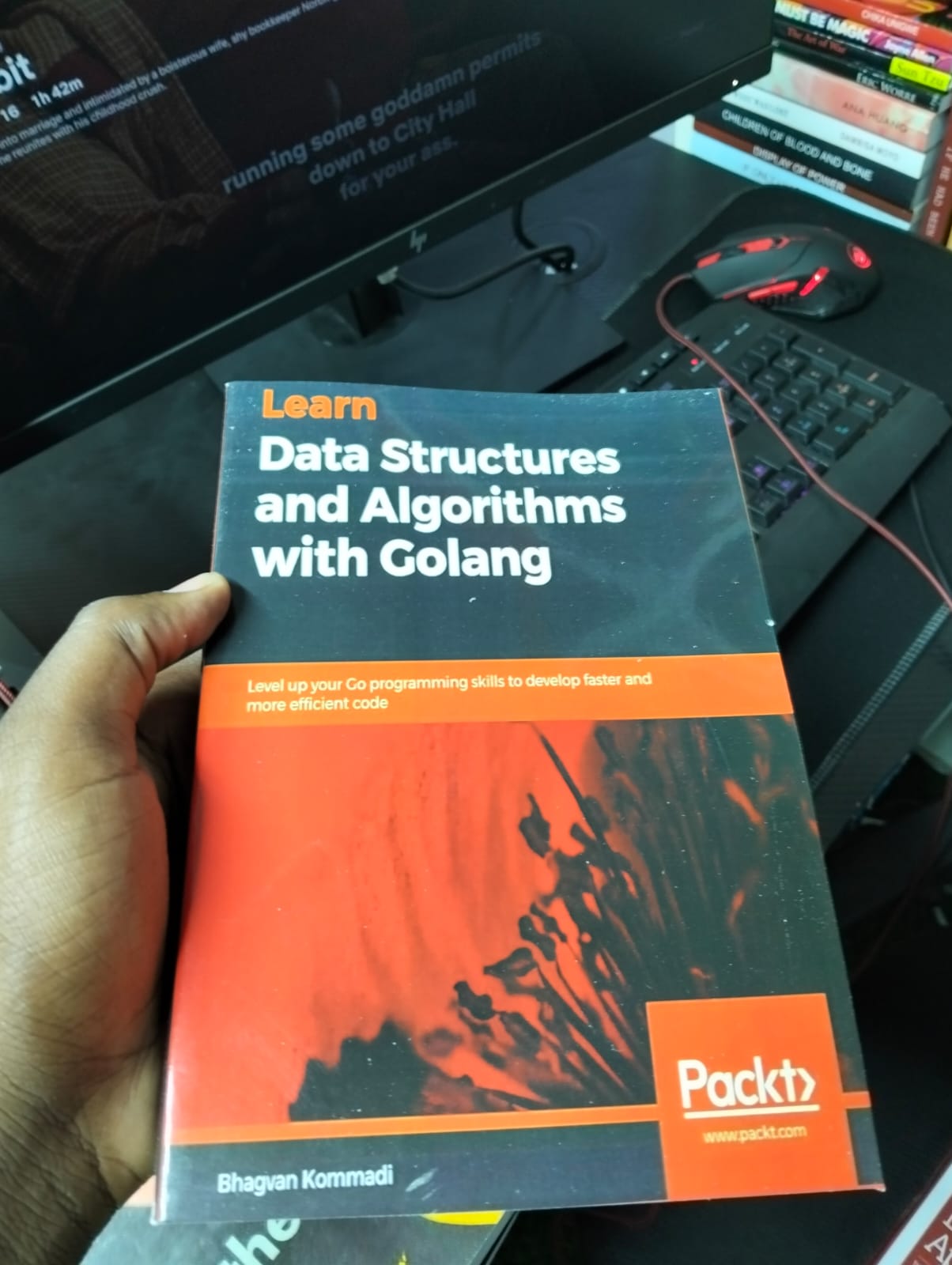 "Learn Data Structures and Algorithms with Golang" Book By Bhagvan Kommadi