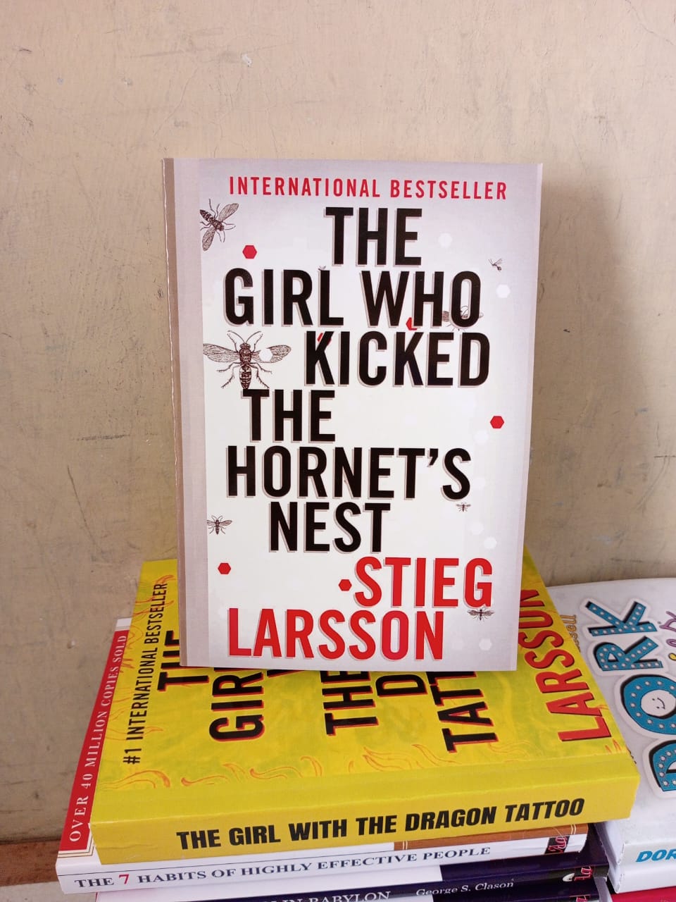 The Girl Who Kicked the Hornet's Nest" Book By Stieg Larsson