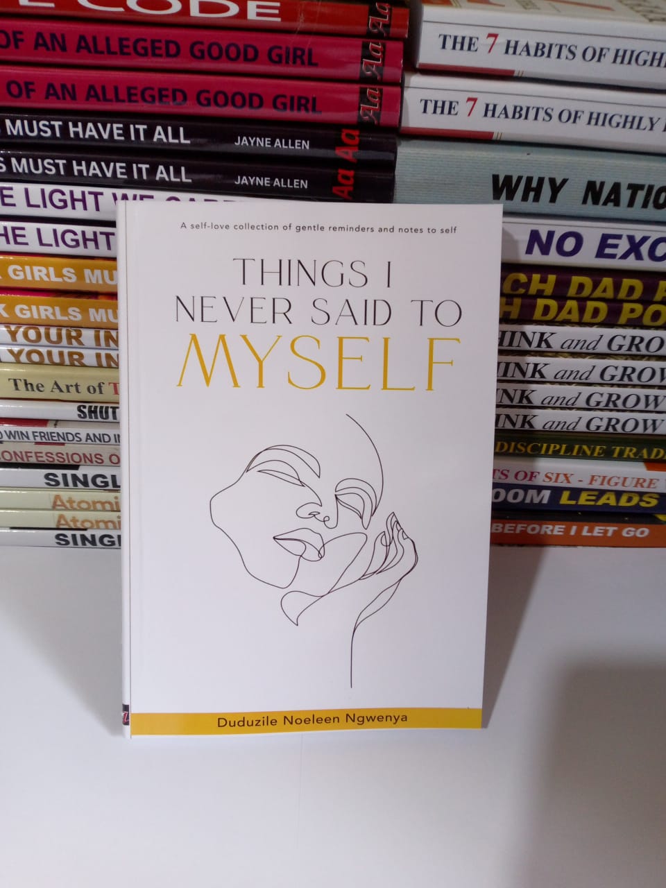 Things I Never Said to Myself" Book By Duduzile Noeleen Ngwenya