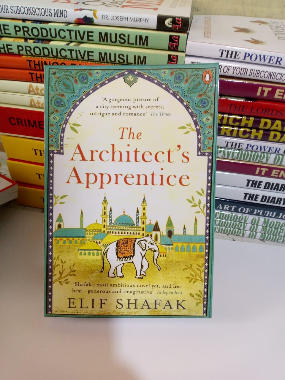 The Architect's Apprentice" Book By Elif Shafak
