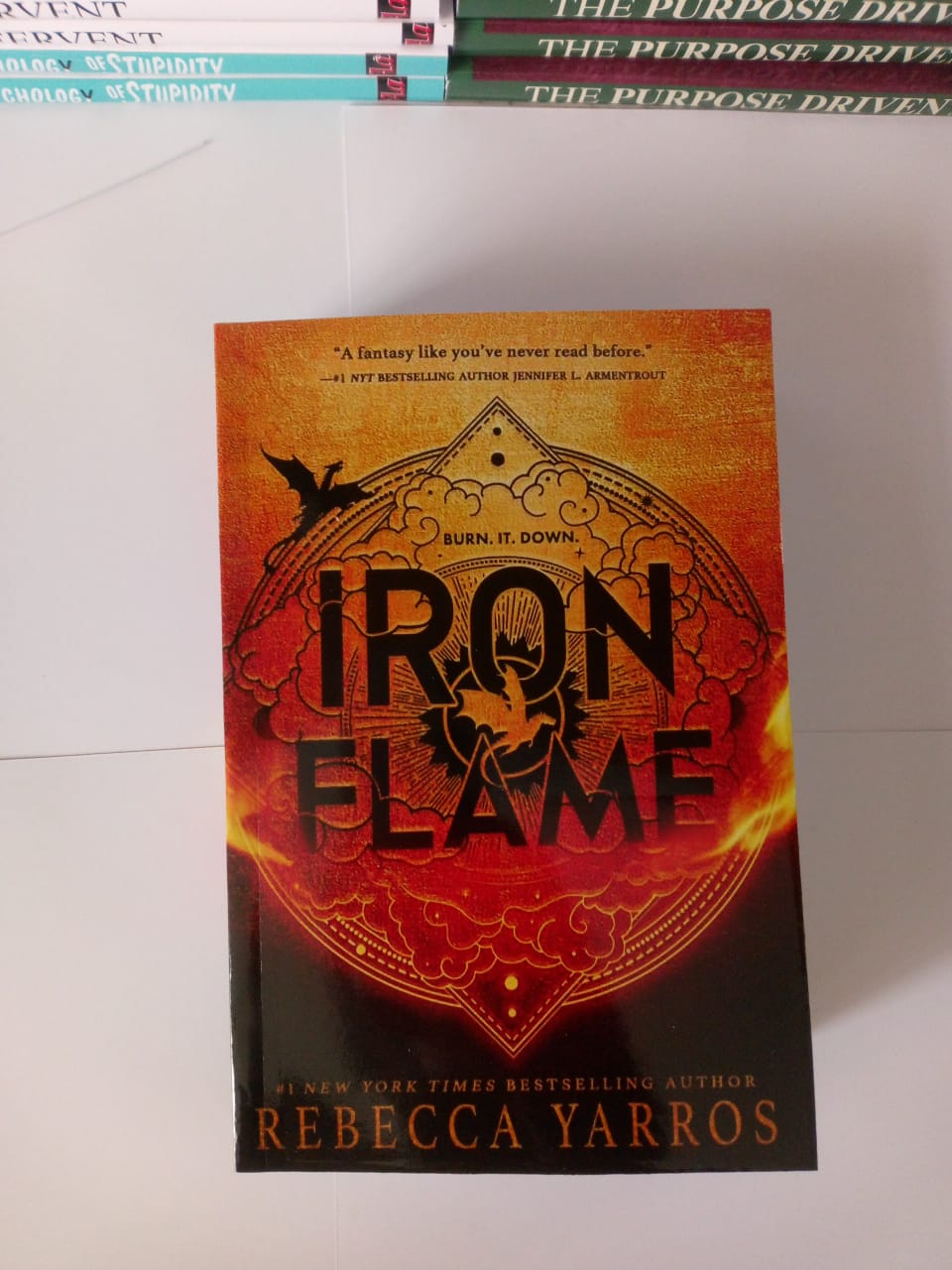 "Iron Flame" Book By Rebecca Yarros