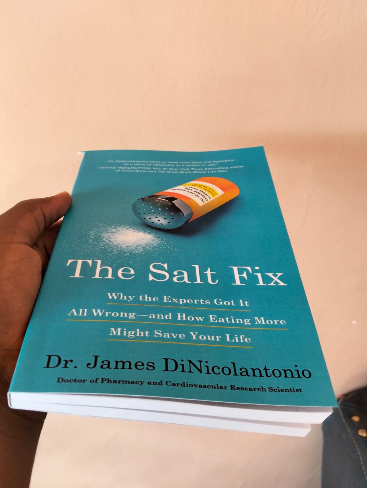 "The Salt Fix" Book By Dr. James DiNicolantonio