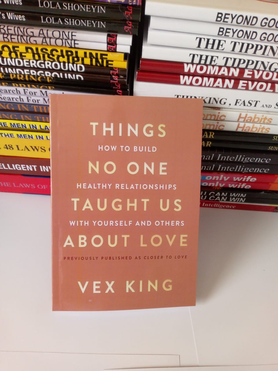 "Things No One Taught Us About Love" Book By Vex King