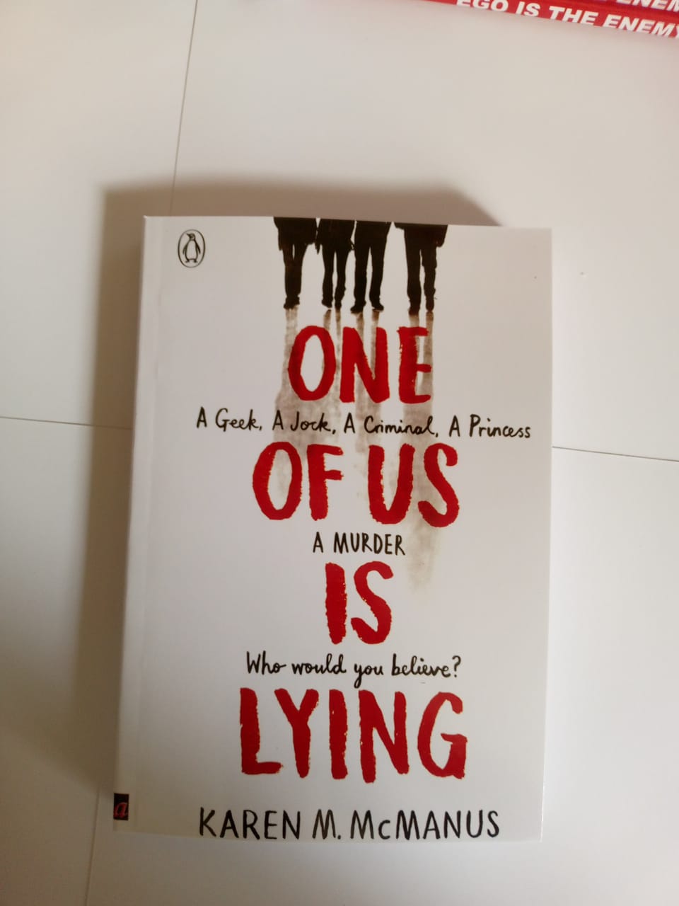 "One of Us Is Lying" Book By Karen M. McManus