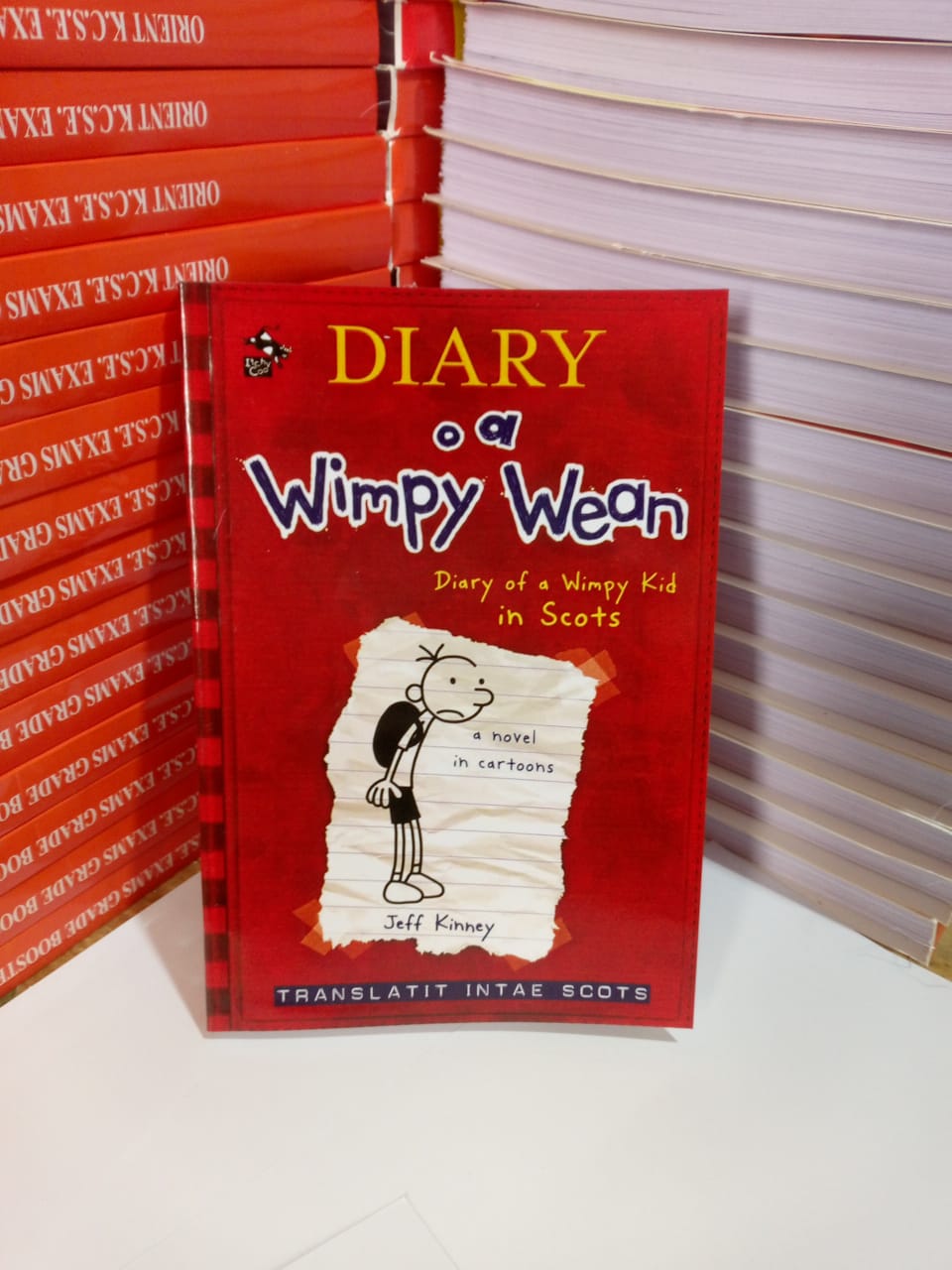 "Diary o a Wimpy Wean" Book By Jeff Kinney