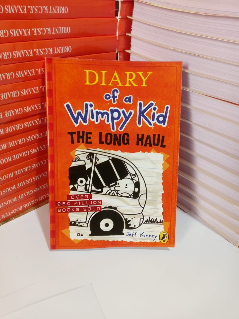 "Diary of a Wimpy Kid: The Long Haul" Book By Jeff Kinney